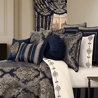 Five Queens Court Briarwood 4-pc. Embellished Comforter Set