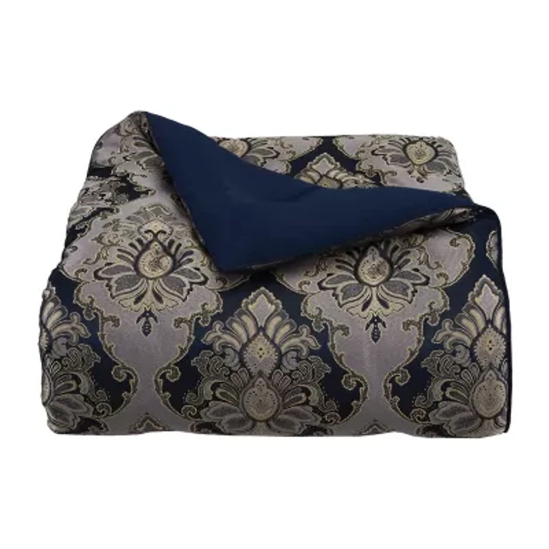 Five Queens Court Briarwood 4-pc. Embellished Comforter Set