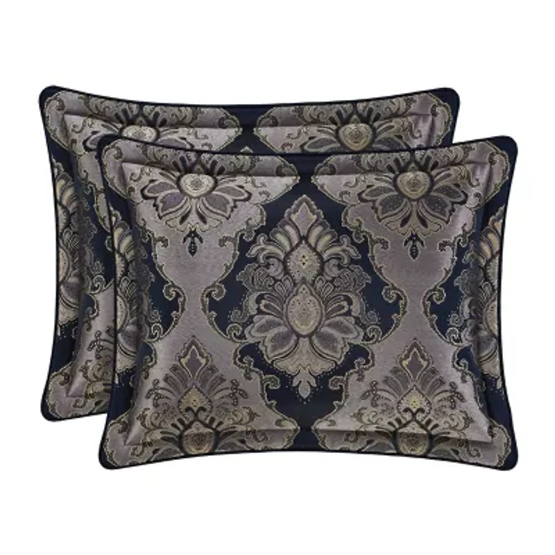 Five Queens Court Briarwood 4-pc. Embellished Comforter Set