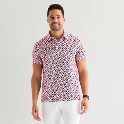 St. John's Bay Performance Mens Classic Fit Short Sleeve Polo Shirt