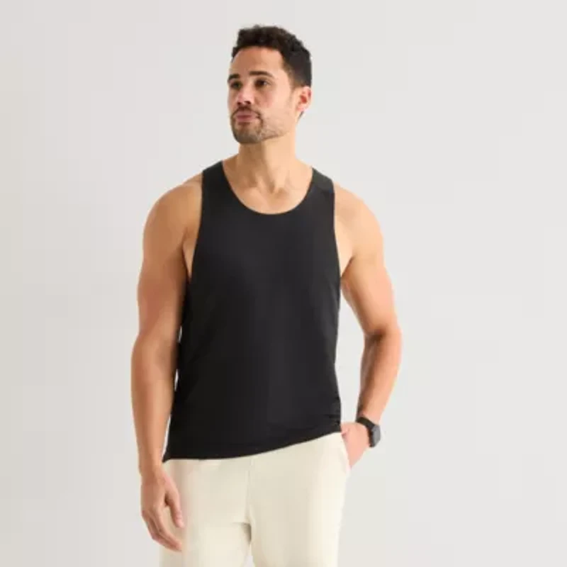 Xersion Mens Round Neck Sleeveless Tank Top