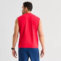 Xersion Mens Crew Neck Sleeveless Muscle T-Shirt