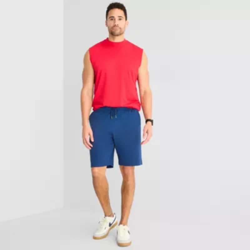 Xersion Mens Crew Neck Sleeveless Muscle T-Shirt