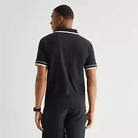 Stylus Mens Regular Fit Short Sleeve Polo Shirt