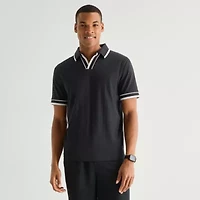 Stylus Mens Regular Fit Short Sleeve Polo Shirt