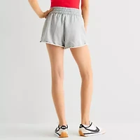 Arizona Womens Mid Rise Juniors Jogger Short