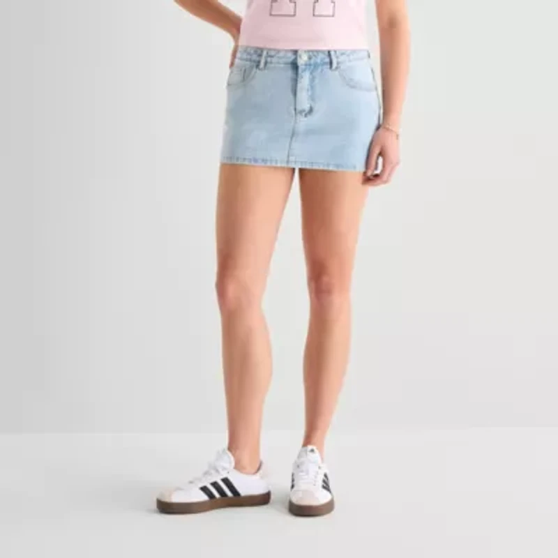 Forever 21 Womens Juniors Denim Skirt