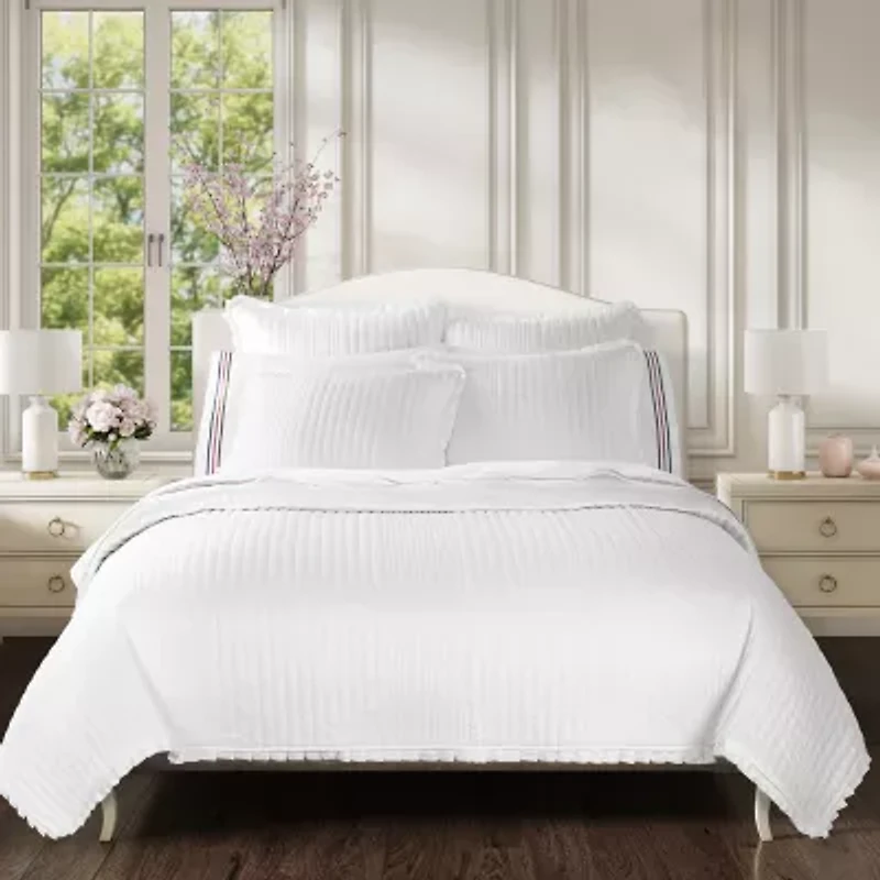 Queen Street Selma 3-pc. Embellished Quilt Set