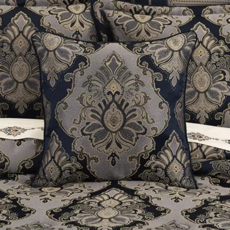 Five Queens Court Briarwood 1 Pair Square Throw Pillow