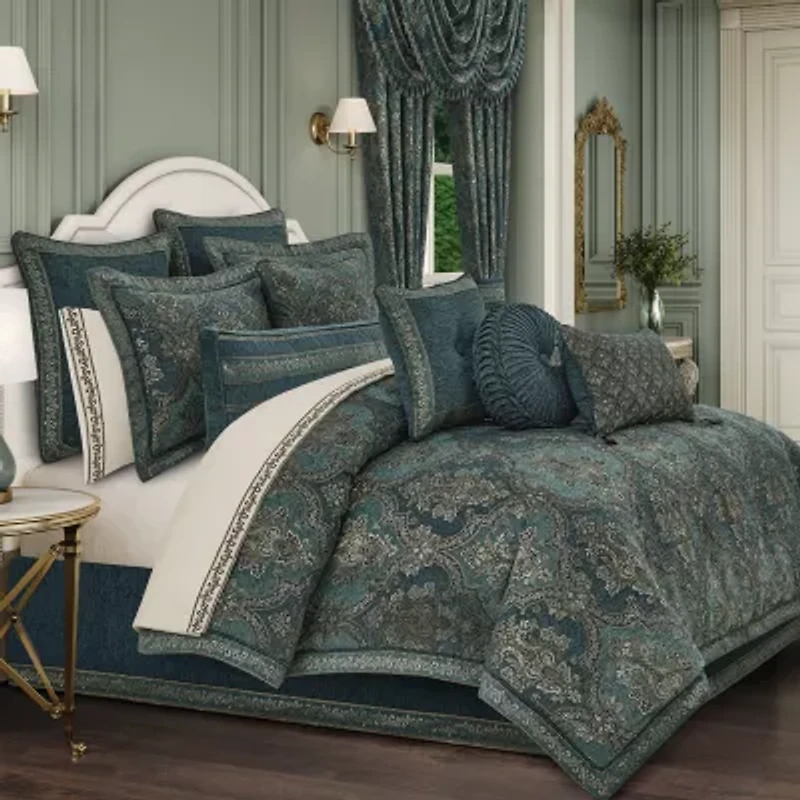 Queen Street Nadine 4-pc. Embellished Comforter Set