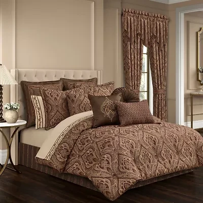 Five Queens Court Octavia 4-pc. Embellished Comforter Set