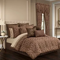 Five Queens Court Octavia 4-pc. Embellished Comforter Set