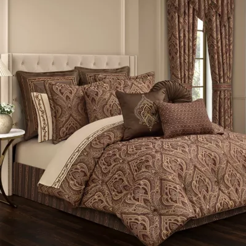 Five Queens Court Octavia 4-pc. Embellished Comforter Set