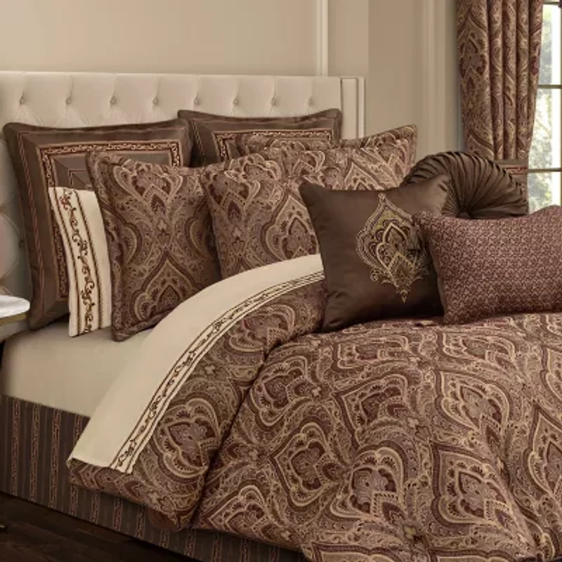 Five Queens Court Octavia 4-pc. Embellished Comforter Set