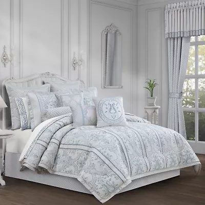 Queen Street Bellfield 4-pc. Embellished Comforter Set