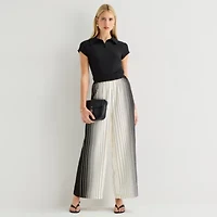 Worthington Womens Short Sleeve Rib Polo Shirt