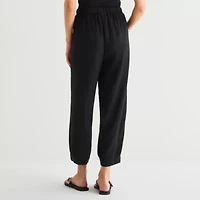a.n.a Womens Cinched Pull-On Pant