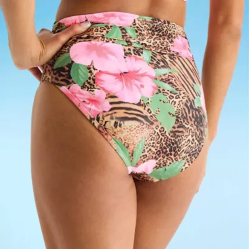 Mynah Womens Lined Bikini Swimsuit Bottom