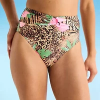 Mynah Womens Lined Bikini Swimsuit Bottom
