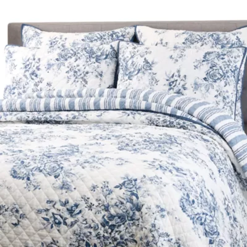 Linden Street Haven Toile Quilt