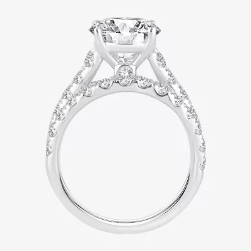 Signature By Modern Bride (H-I / Si1-Si2) Womens 5 CT. T.W. Lab Grown White Diamond 14K Gold Round Bridal Set