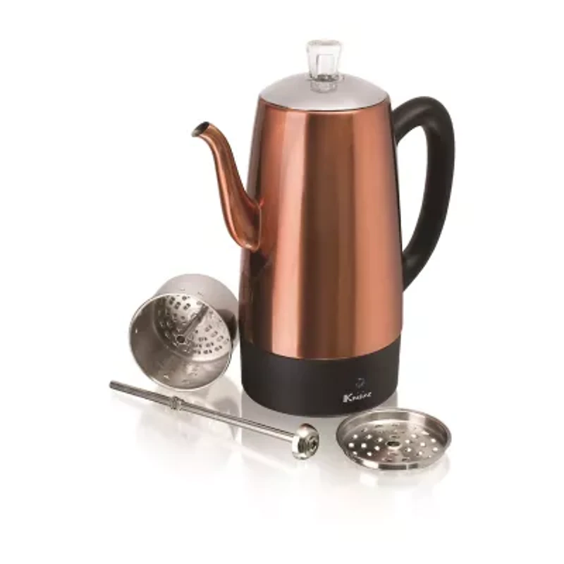 Euro Cuisine Electric Coffee Percolator - 12 Cups