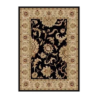 Como Abstract Traditional Oriental Area Rug