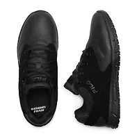 FILA Memory Layers Slip Resistant Mens Walking Shoes Wide Width