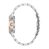 Bulova Sutton Womens Automatic Two Tone Bracelet Watch 98p170