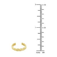 Adjustable 10K Gold Adjustable Toe Ring