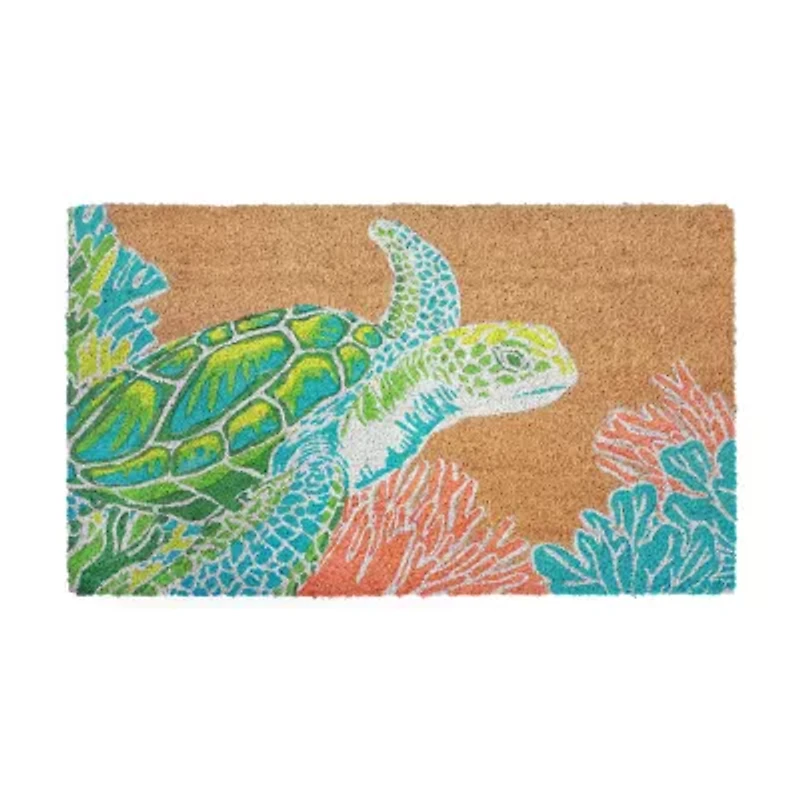 Liora Manne Natura Seaturtle Indoor/Outdoor Mat