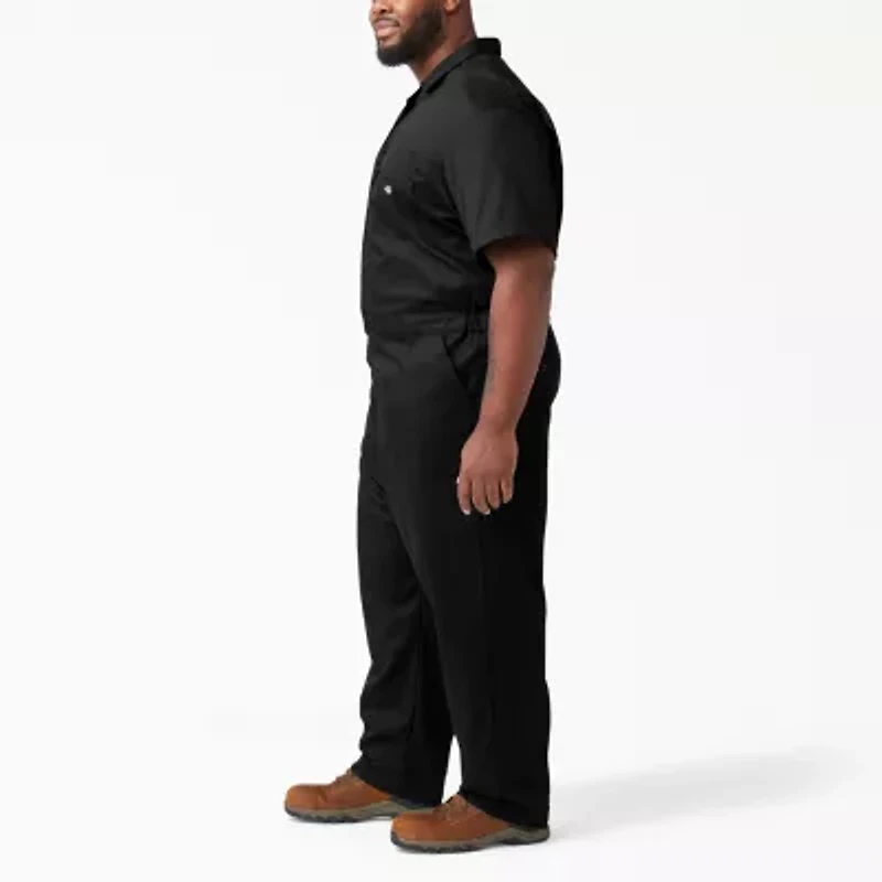 Dickies Flex Mens Stain Resistant Short Sleeve Workwear Coverall