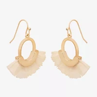 Bijoux Bar Delicates Gold Tone Womens Drop Earrings