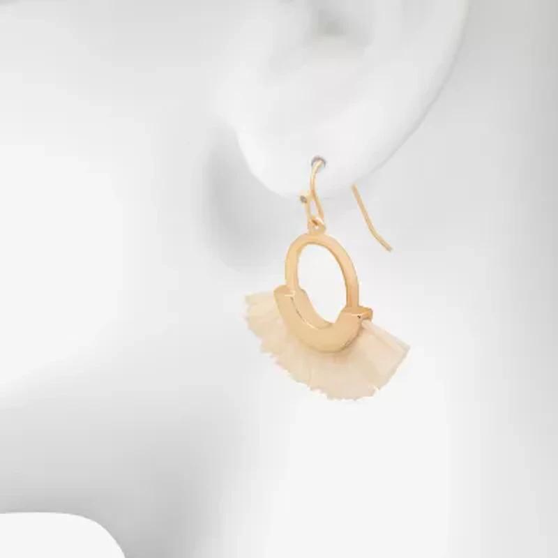 Bijoux Bar Delicates Gold Tone Womens Drop Earrings