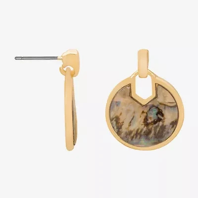 Bijoux Bar Delicates Gold Tone Womens Drop Earrings