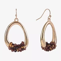 Mixit Womens 37mm Hoop Earrings