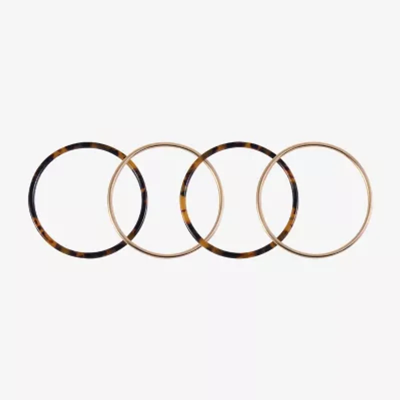 Mixit Tortoise Womens 4-pc. Bracelet Set