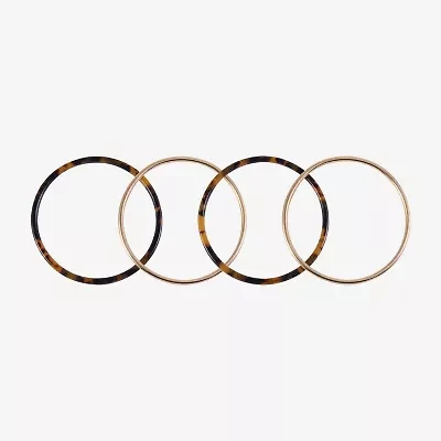 Mixit Tortoise Womens 4-pc. Bracelet Set