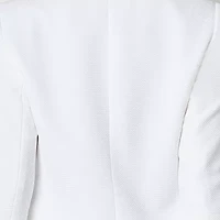 Black Label by Evan-Picone Textured Womens Classic Fit Suit Jacket