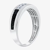 G / Si2) Mens 1/2 CT. T.W. Lab Grown White Diamond 10K Gold Wedding Engagement Ring