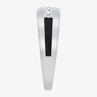 G / Si2) Mens 1/2 CT. T.W. Lab Grown White Diamond 10K Gold Wedding Engagement Ring