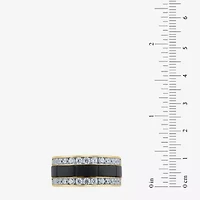 G / Si2) Mens 1 1/2 CT. T.W. Lab Grown White Diamond 10K Gold Wedding Engagement Ring