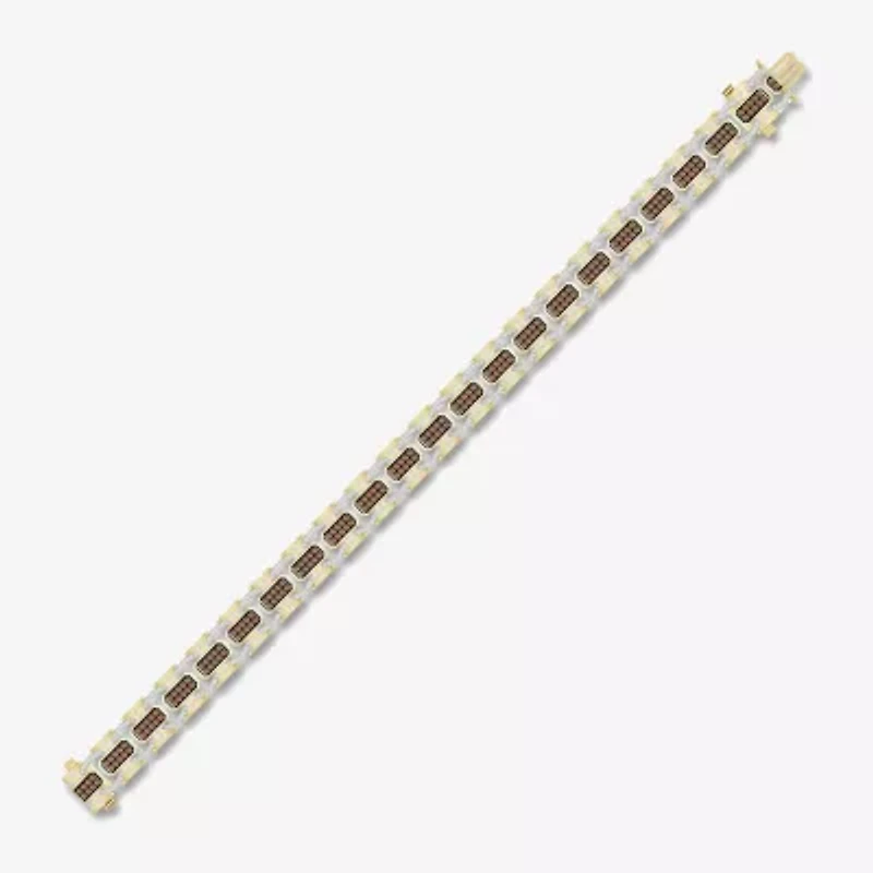 Mens 10K Gold Link Bracelet