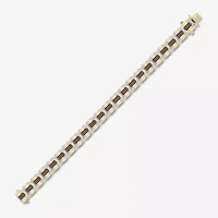 Mens 10K Gold Link Bracelet