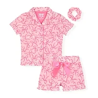 Sleep On It Toddler Girls Short Sleeve 2-pc. Pajama Sets
