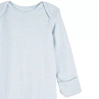 Carter's Baby Boys Rib Round Neck Long Sleeve 2-pc. Nightgown