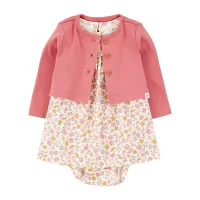 Carter's Baby Girls Flutter Floral 2-pc. Dress Set