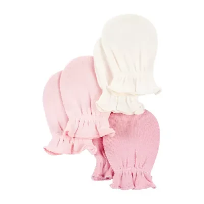 Carter's Baby Girls 3 Pair Multi-Pack Baby Mittens