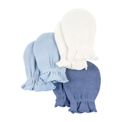 Carter's Baby Boys 3 Pair Multi-Pack Baby Mittens