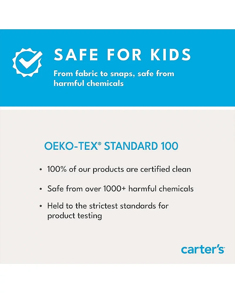 Carter's Baby Girls Straight Regular Fit Pull-On Pant